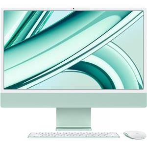 Apple 24-inch iMac with Retina 4.5K display: Apple M3 chip with 8-core CPU and 8-core GPU (8GB/256GB SSD) - Green *NEW*