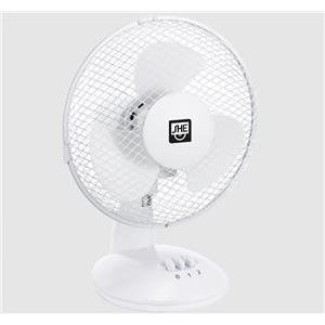 SHE table fan 30 cm 40W white