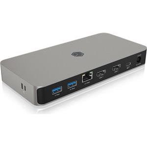 Icybox IB-DK2880-C41 docking station USB4 Type-C with dual video output