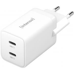 Intenso 40W GaN power supply with 2xUSB-C connector W40CC