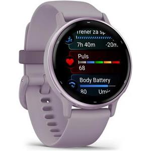 Pametni sat GARMIN Vivoactive 5 Orchid Metalic remen, 010-02862-13