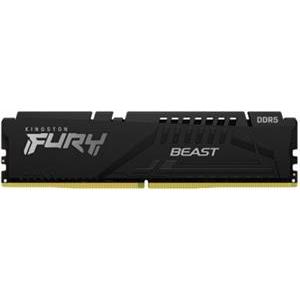 128GB (4x32GB) KINGSTON FURY Beast Black XMP DDR5-5600 CL40 RAM Memory Kit, KF556C40BBK4-128