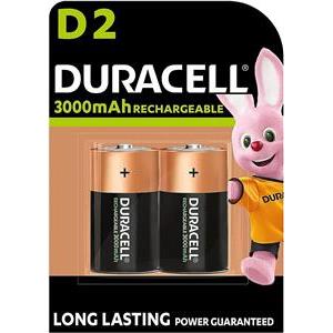 Duracell Akku Rechargeable Mono - D 3000mAh 2St.