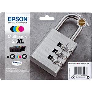 TIN Epson Tinte 35XL C13T35964010 4er Multipack (BKMCY) bis zu 1.900 Seiten