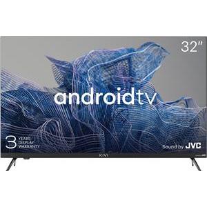 32', HD, Google Android TV, Black, 1366x768, 60 Hz, Sound by JVC, 2x8W, 33 kWh/1000h , BT5, HDMI ports 3, 24 months