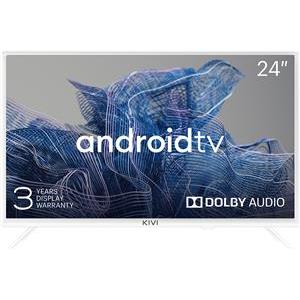 24', HD, Google Android TV, White, 1366x768, 60 Hz, Sound by JVC, 2x5W, 21 kWh/1000h , BT5, HDMI ports 3, 24 months