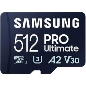 Samsung Ultimate microSDXC 512GB UHS-I U3 [Zapis 130MB/s Odczyt 200MB/s]