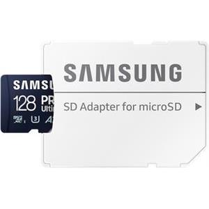 Samsung Ultimate microSDXC 128GB UHS-I U3 [Zapis 130MB/s Odczyt 200MB/s]