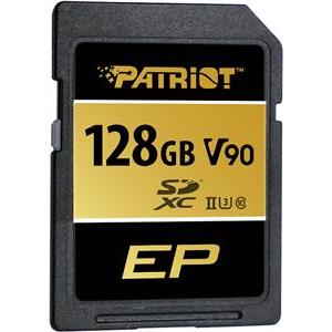Patriot 128GB SDXC UHS-II Class10 SD card, 300/260 MB/s.
