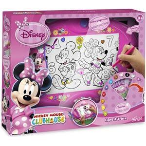 PLOČA ZA CRTANJE SA SVJETLEĆIM ŠABLONAMA DISNEY MINNIE