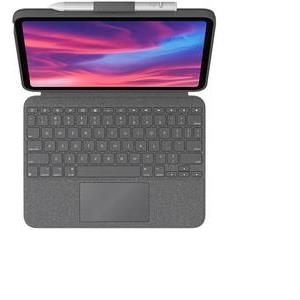 NL Logitech Combo Touch iPad 2022 Grey US Layout