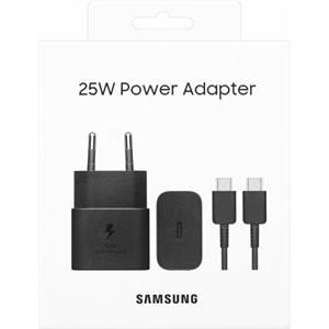 Samsung quick charger 25W power supply incl. data cable USB Type-C black