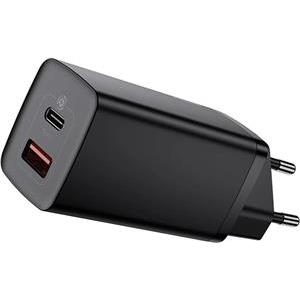 Baseus GaN2 Lite Quick ChargerC+U 65W EU (black)