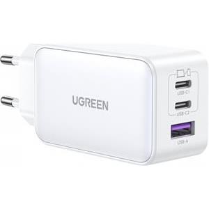 Ugreen USB-A and 2x USB-C 65W GaN fast charger - box