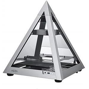 Azza Pyramid Mini 806 Gaming Tower, RGB lighting, glass window