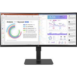 LG LED-Monitor 34BQ77QC-B - 87.7 cm (34) - 3440 x 1440 WQHD