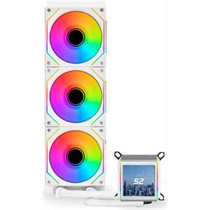 AIO Liquid Cooler GALAHAD II LCD 360 SL-Infinity, ARGB, White