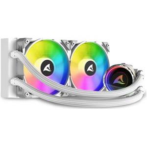 Sharkoon Wasserkühlung S80 RGB 2 Lüfter 240mm weiß