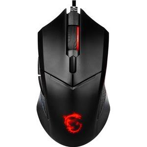 MSI Clutch GM08 Gaming Maus, Black, USB