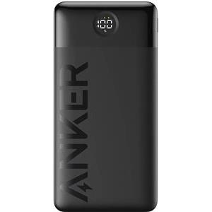 Anker 324 10000 mAh prijenosni punjač 12 W, 1x USB-C, 1x USB-A, crni, A1237G11