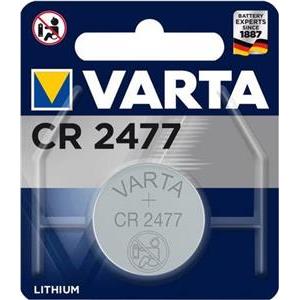 Varta Batterie Knopfzelle CR2477 3V 650mAh Lithium 1St.
