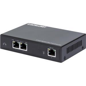 INTELLINET 2-Port Gigabit Ultra PoE-Extender 60W um 100m