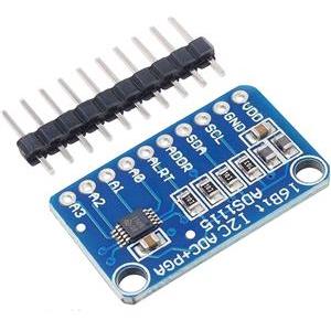 ADS1115 16 Bit I2C Module Precision ADC 4 Channel Development Board Pro Gain Amplifier 2.0V to 5.5V for Arduino RP