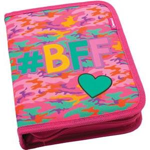 Pernica puna 1zip 2preklopa Pink BFF 1A 23.Connect