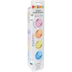 Boja tempera gvaš 25ml u čaši 6boja CMP.2534BRP6E pastel