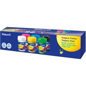Boja tempera 25ml u čaši 6boja Pelikan 804882