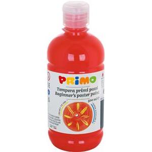 Boja tempera 0,5 litre Primo base CMP.202BR500300 crvena