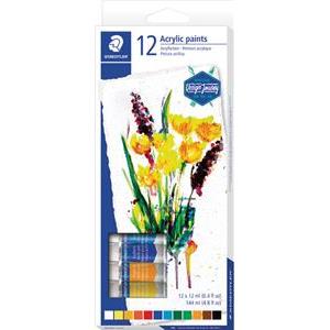 Boja akrilna 12ml aluminijska tuba 12boja Design Journey Staedtler 8500 C12