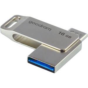 GOODRAM 16GB ODA3 srebrna [USB 3.2 / USB type C]