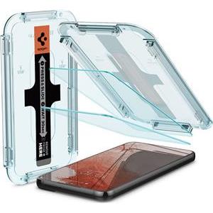 Spigen Glas.tR EZ Fit, zaštitno staklo za ekran telefona, 2 kom + okvir za instalaciju - Samsung Galaxy S22 (AGL04151)