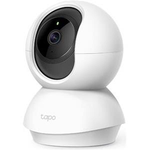 Pan/Tilt Home Security Wi-Fi CameraSPEC: 3MP (2304x1296), 2.4 GHz, Horizontal 360o FEATURE: Pan/Tilt, Motion Detection and Notifications, Sound and Light Alarm, Remote Control, Two-Way Audio, Voice Co