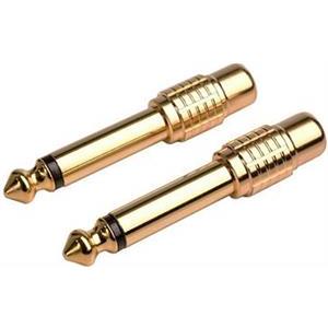 Monkey Banana Solid Link Adapter – RCA / Jack 6,3mm unbal. (2 PCS)