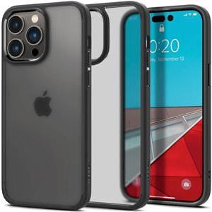 Spigen Ultra Hybrid, zaštitna maska za telefon, mat crna - iPhone 15 Pro Max (ACS06570)