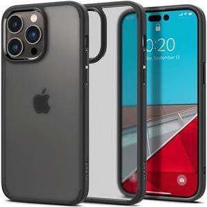 Spigen Ultra Hybrid, zaštitna maska za telefon, crna - iPhone 14 Pro