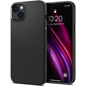 Spigen Liquid Air, zaštitna maska za telefon, mat crna - iPhone 14 (ACS05037)