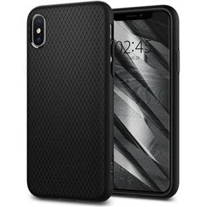 Spigen Liquid Air, zaštitna maska za telefon, crna - iPhone XS/X