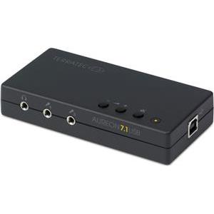 Aureon 7.1 USB Sound card, Black