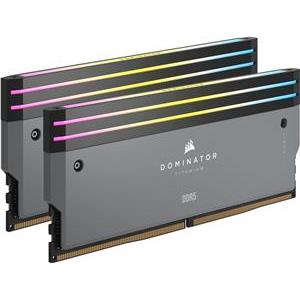 CORSAIR RAM Dominator Titanium RGB - 32 GB (2 x 16 GB Kit) - DDR5 6000 DIMM CL30