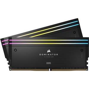 CORSAIR RAM Dominator Titanium RGB - 96 GB (2 x 48 GB Kit) - DDR5 6600 DIMM CL32