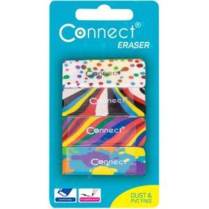 Gumica sintetička Multicolour pk4 Connect blister