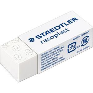 Gumica Rasoplast Staedtler 526 B30 bijela-KOMAD