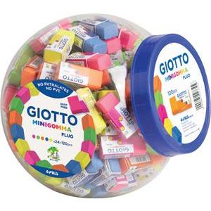 Gumica Minigomma Giotto Fila 2327 sortirano fluo boje