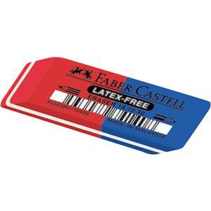 Gumica kaučuk tinta/grafitna 7070-40 Faber-Castell 187040 crvena-plava
