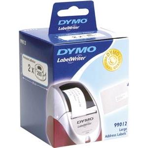 Etikete u roli- 89x36mm pk2 Dymo 99012 bijele blister