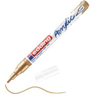 Marker akrilni 1-2mm Edding 5300924 zlatni