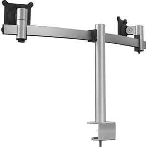 DURABLE monitor holder PRO 2 mon. table clamp silver